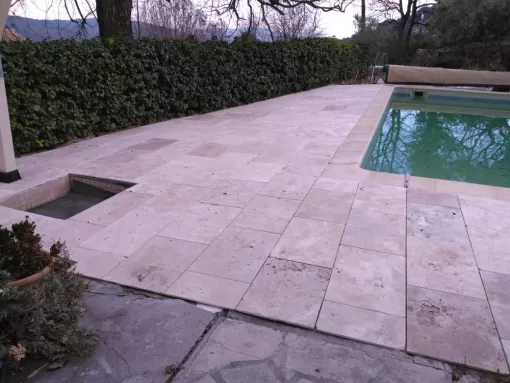 Rénovation dallage de piscine proche Draguignan, Draguignan, BARBAGALLO Maçonnerie